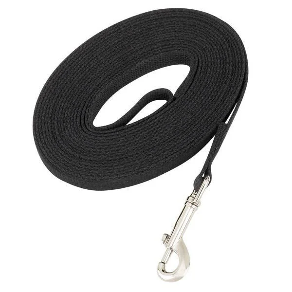 Pet toysBlack Cotton Web Dog Training Lead