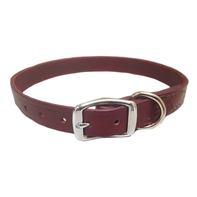 - Cat toy rankingsPremium Burgundy Latigo Stitched Leather Dog Collar