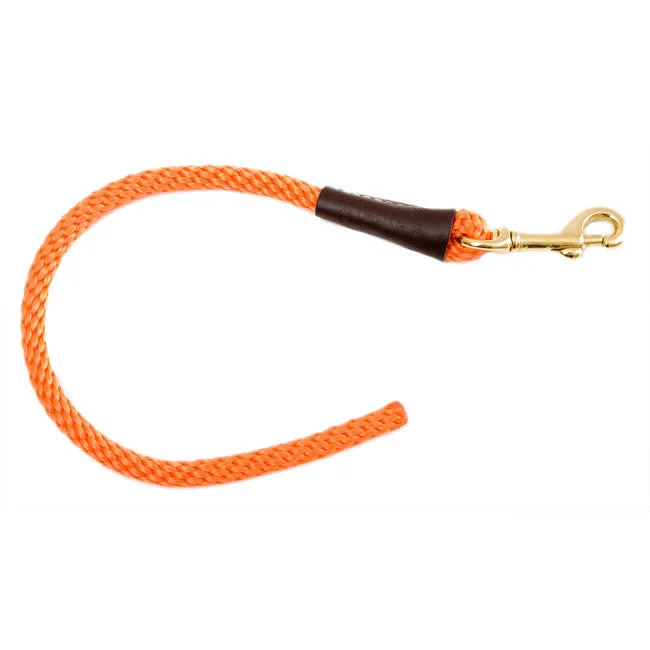 - How to choose pet toysMendota Orange Rope Lightweight Training Tab