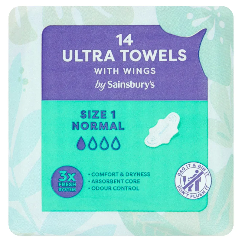 - Remote interactive pet feederSainsbury's Ultra Towels with Wings Normal Size 1, x14