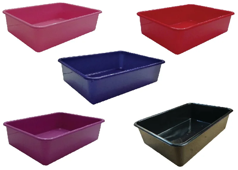 ---Cat Litter Tray Black