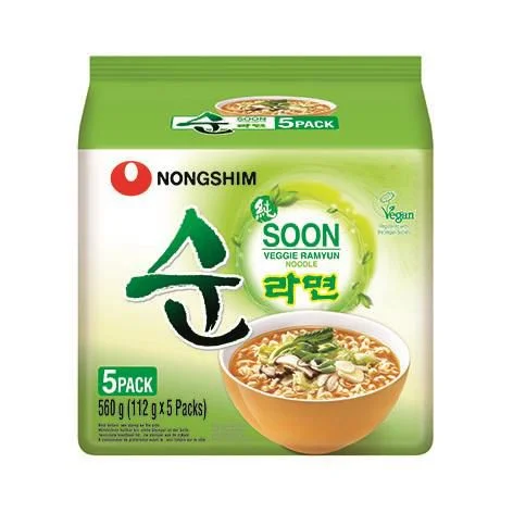 - Winter warm clothes for short-haired dogsSoon Veggie 112g Instant Noodles - Pack of 5 - By Nongshim