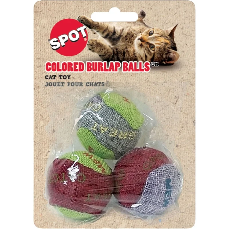 - Pet vitamin complex nutrition tabletsSPOT BURLAP BALLS (3 PK, ASSORTED)