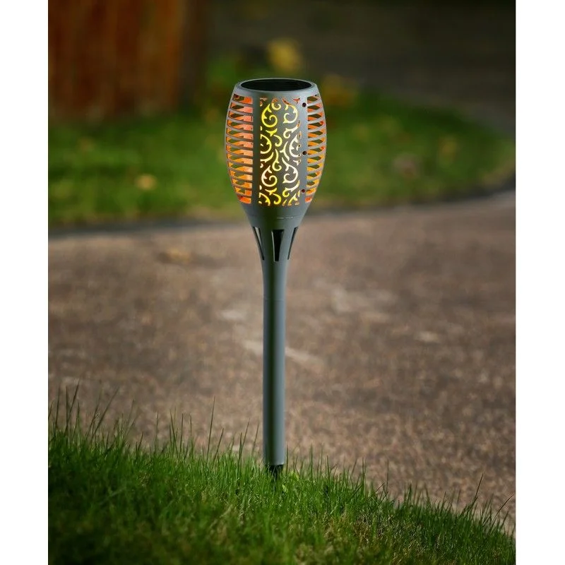 - Cat nail clippers with LED lightsTorch Solar Garden Stake Light 10 Orange LED - 58cm by Bright Garden