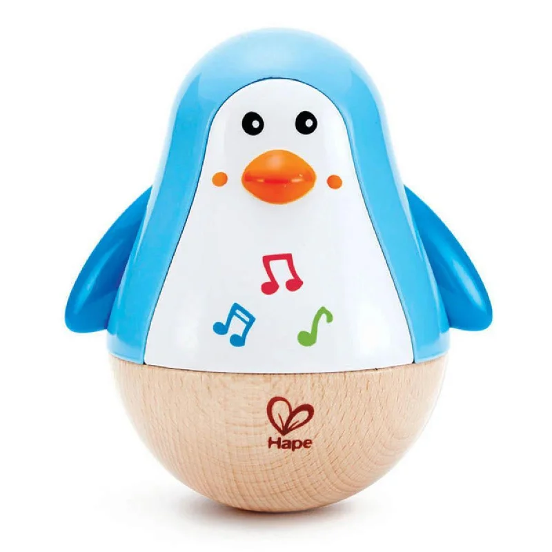 Pet ProductsHape penguin musical wobbler