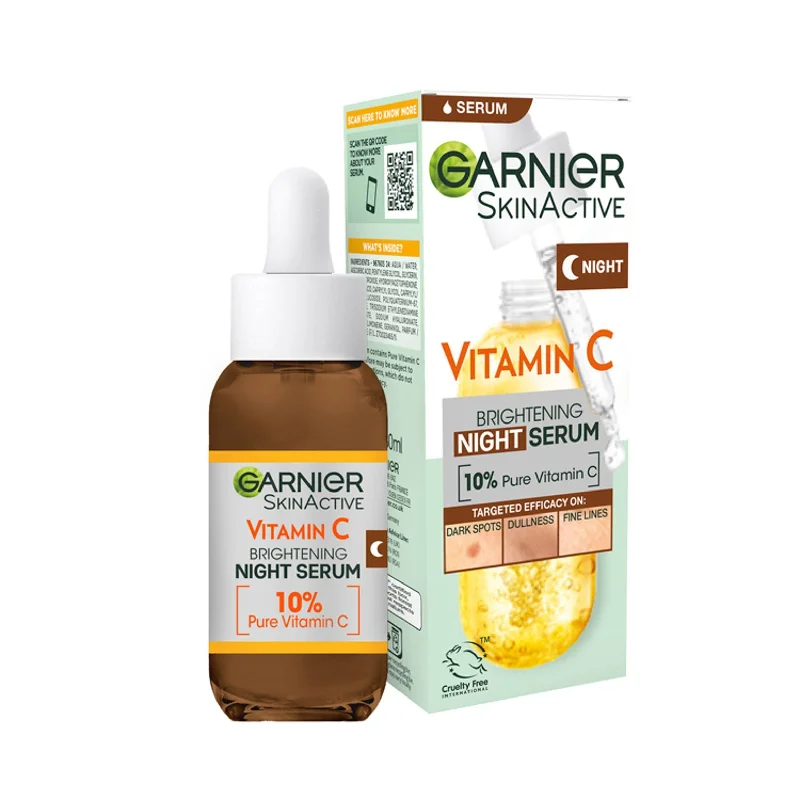 - Pet vitamin complex nutrition tabletsGarnier Anti Dark Spot Night Serum 10% Pure Vitamin C & Hyaluronic Acid 30ml