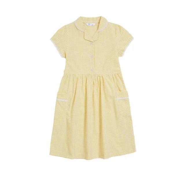 - Pet electric nail grinder silent modelM&S Girls Pure Cotton Gingham School Dress 4-10 Years Yellow