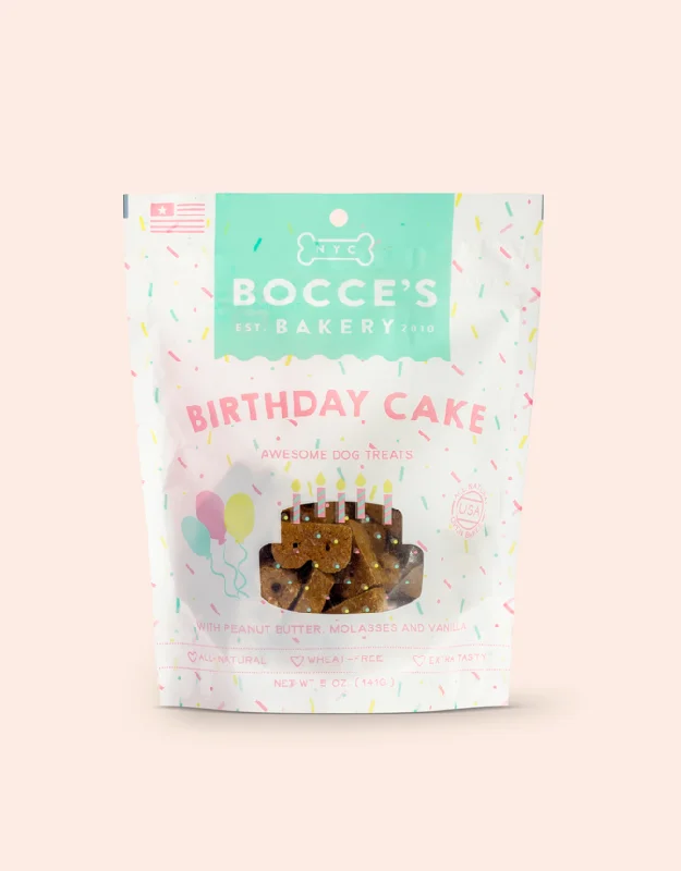 - Food for small dogsBocce's Bakery Birthday Cake Dog Treats 5oz