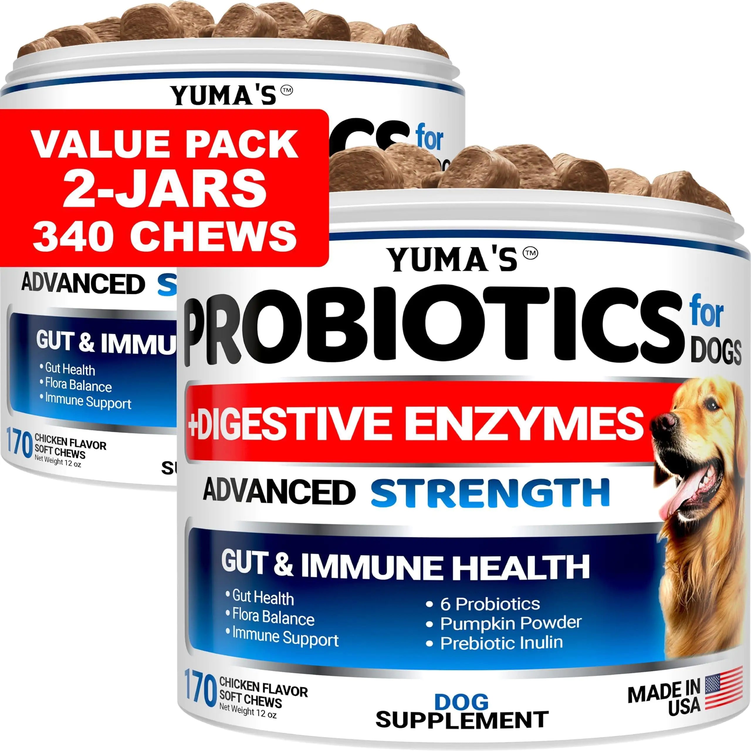 - Pet monitor with camera2 Pack Probiotics for Dogs and Digestive Enzymes Dog Probiotics Treats 340 Chews