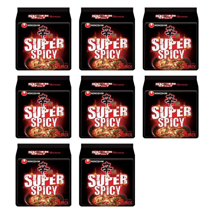 - Natural latex pet mattressSuper Spicy 120g Instant Noodles - Pack of 40 - By Nongshim