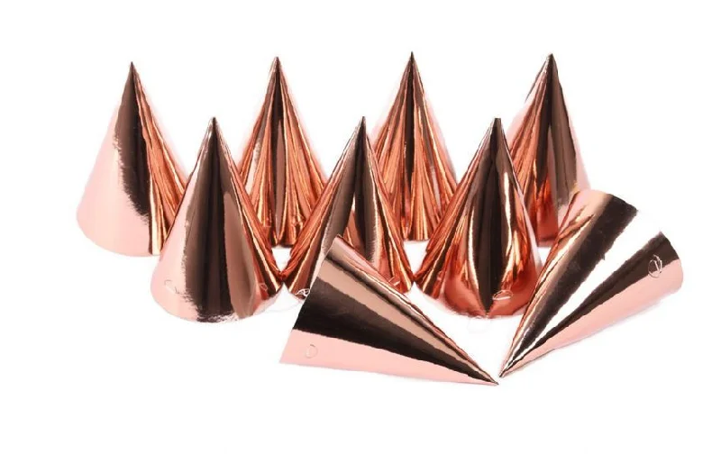 - Foldable and portable cat bagGeorge Home Rose Gold Party Hats