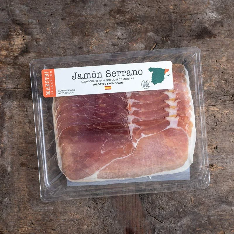 - Custom pet birthday cakeMaestri Sliced Jamon Serrano