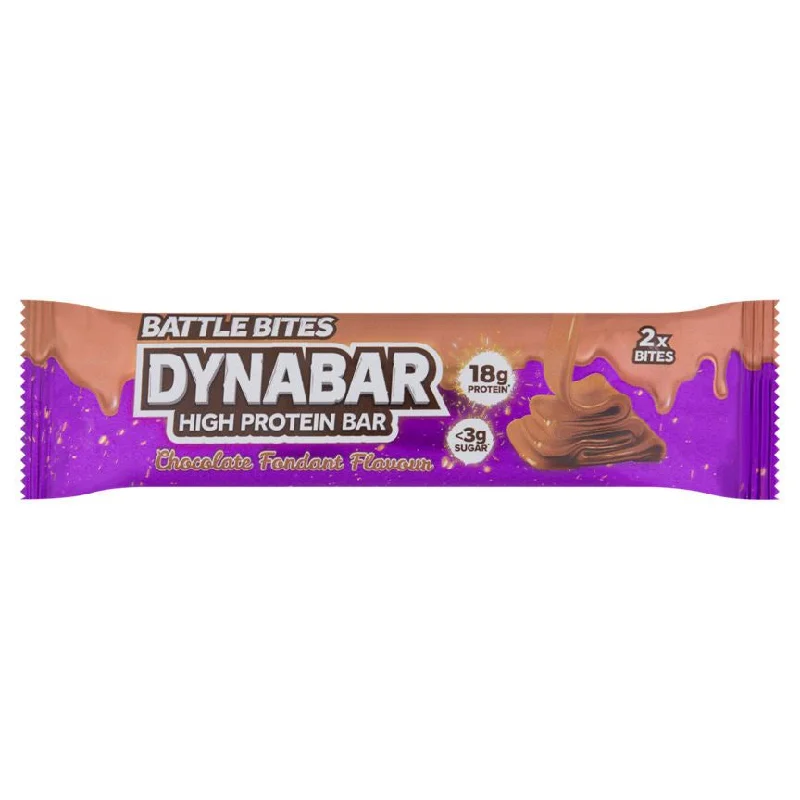 - Teething and chewing toys for puppiesBattle Bites Dynabar High Protein Bar Chocolate Fondant Flavour