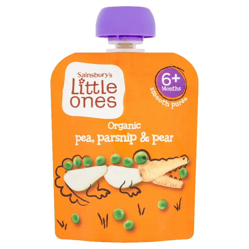 - Deodorizing cat litter tofu litterSainsbury's Little Ones Organic Pea Parsnip & Pear from 6+ Months 70g