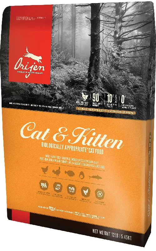    - Grain-free cat food recommendations  Orijen Cat Grain-Free Dry Cat Food