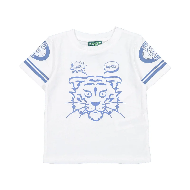 - Climbing pet constant temperature heating padKenzo Ivory/Blue Tiger T-Shirt