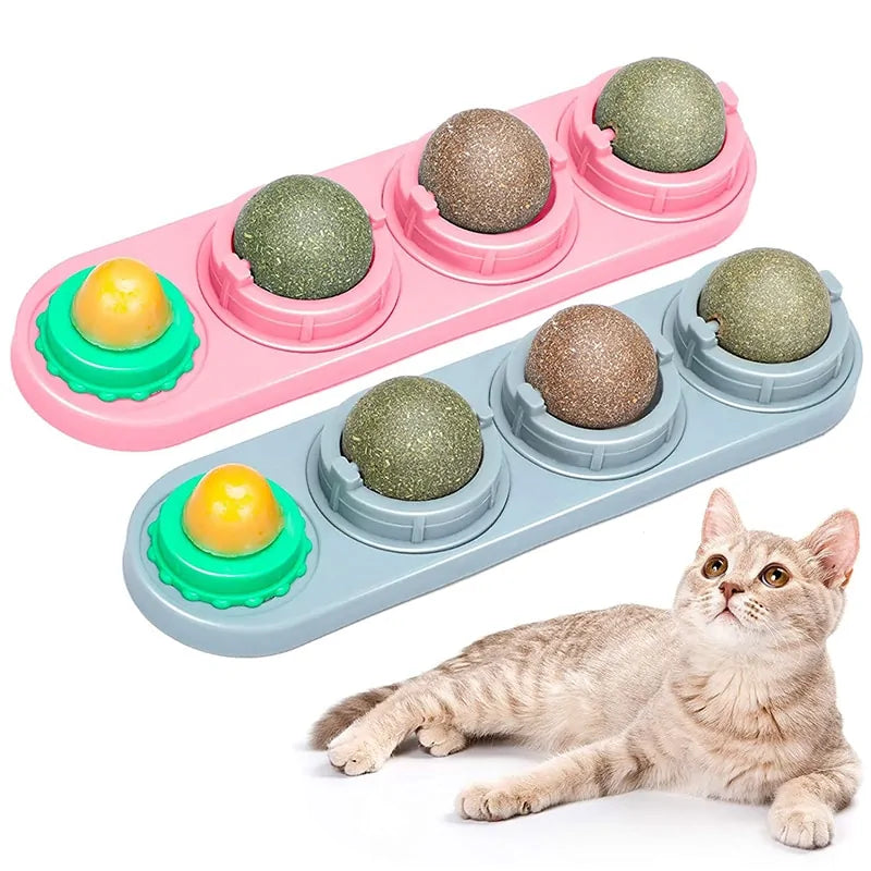 - Cat stress soothing sprayCatnip Wall Ball Toys For Cats