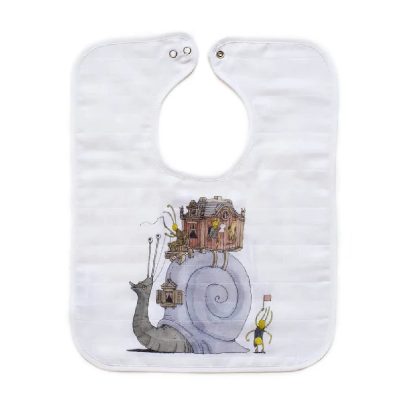  -Anti-scratch scratching board AND cat bed in oneAtelier Choux  Snail Riding Large Bib