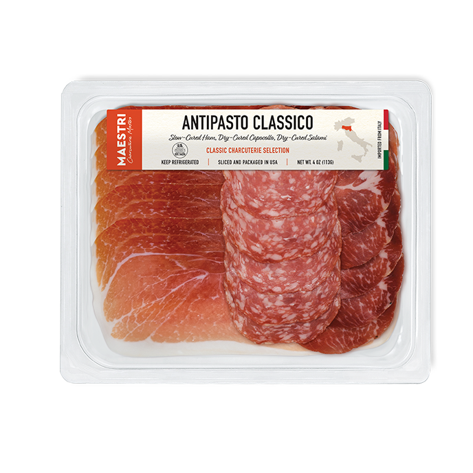 ---Maestri Antipasto Classico Prosciutto, Coppa & Salame