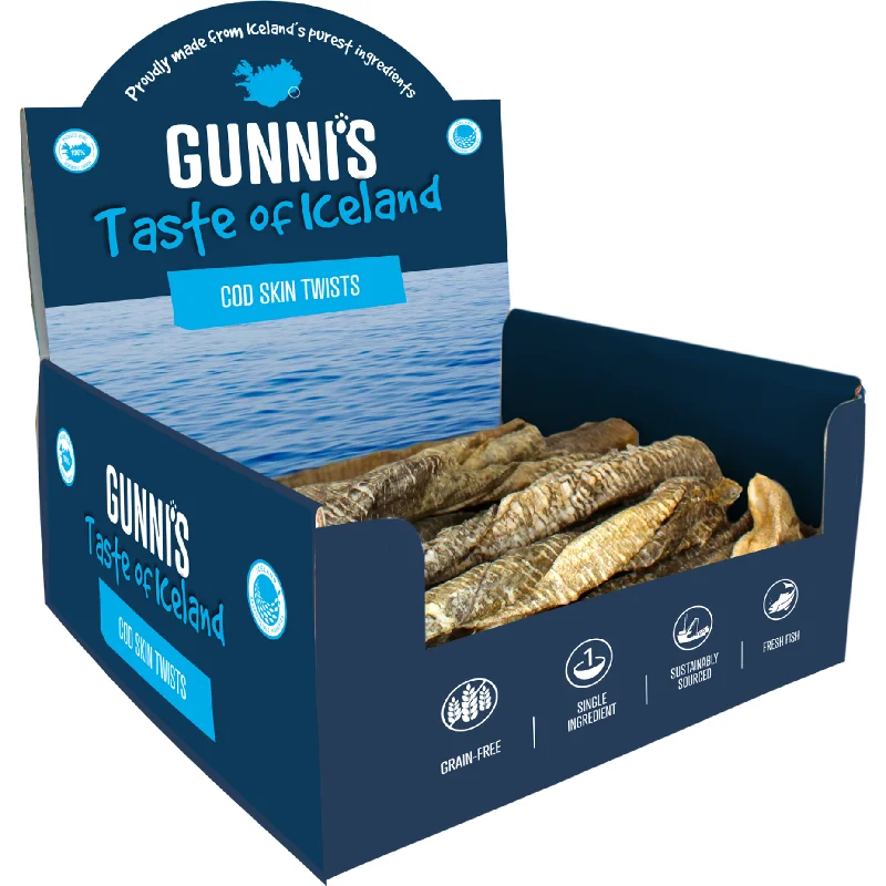 - Wholesale price of dog foodGUNNI'S Cod Skin Twists 8" Dog Treats