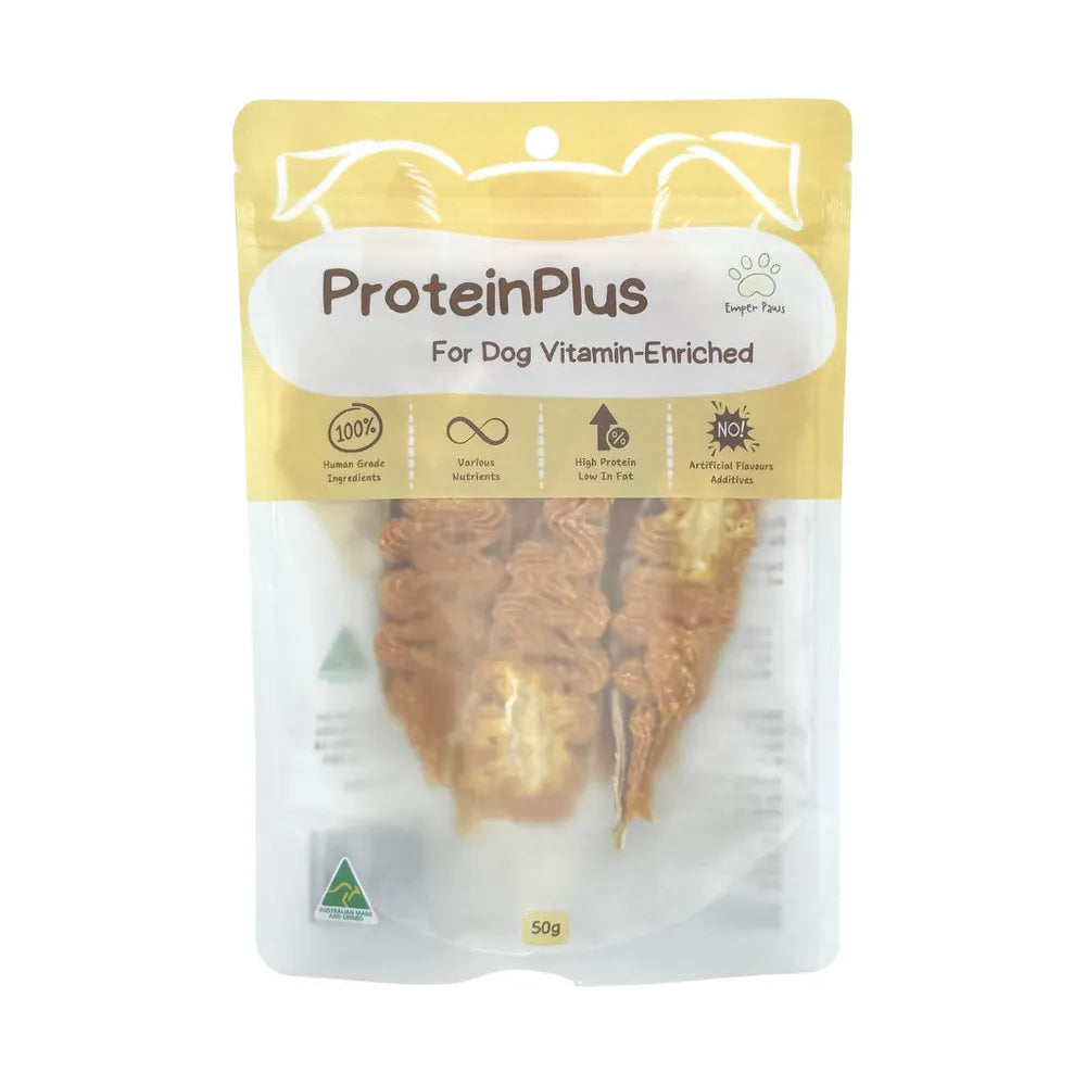 - Dog food helps the digestive systemEmper Paws - ProteinPlus 50g - Clear Dog Treats