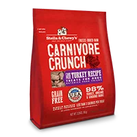 - Dog food recommendations for multi-dog householdsStella & Chewy's Dog Treat Freeze Dried Carnivore Crunch Turkey 3.25oz