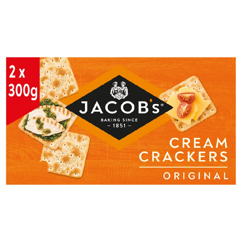 - Cat stress soothing sprayJacob's Original Cream Crackers Twin pack 2x300g, 600g