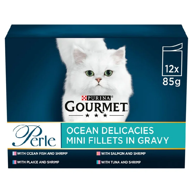 6. **Special Needs**  Gourmet Perle Cat Food Pouches Ocean Delicacies