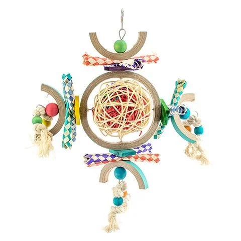 - Remote interactive pet feederBainbridge Fiesta Dream Catcher Bird Toy