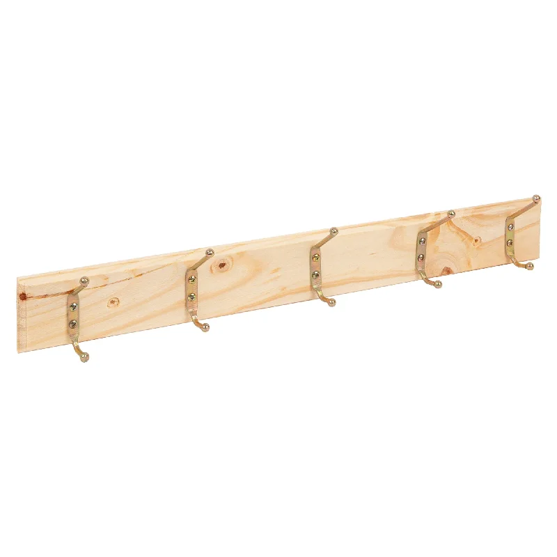 - Deodorizing cat litter tofu litter5 Hook Wooden Wall-Mounted Coat Rack - By Ashley