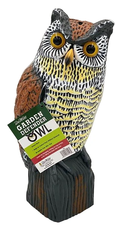  -Explosion-proof leash FOR LARGE dogsDeWitt OWL Garden Defender Owl, 7 in L, Repels