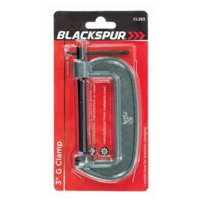 - Cat stress soothing sprayGrey 3" (75mm) Steel G-Clamp - By Blackspur