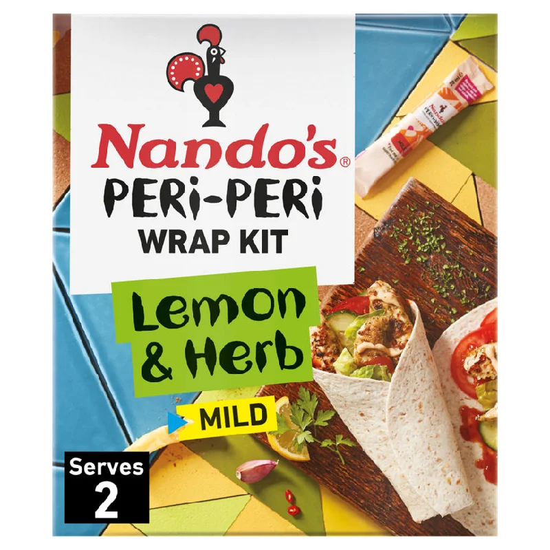 - Pet monitor with cameraNando's Lemon & Herb Peri-Peri Wrap Kit