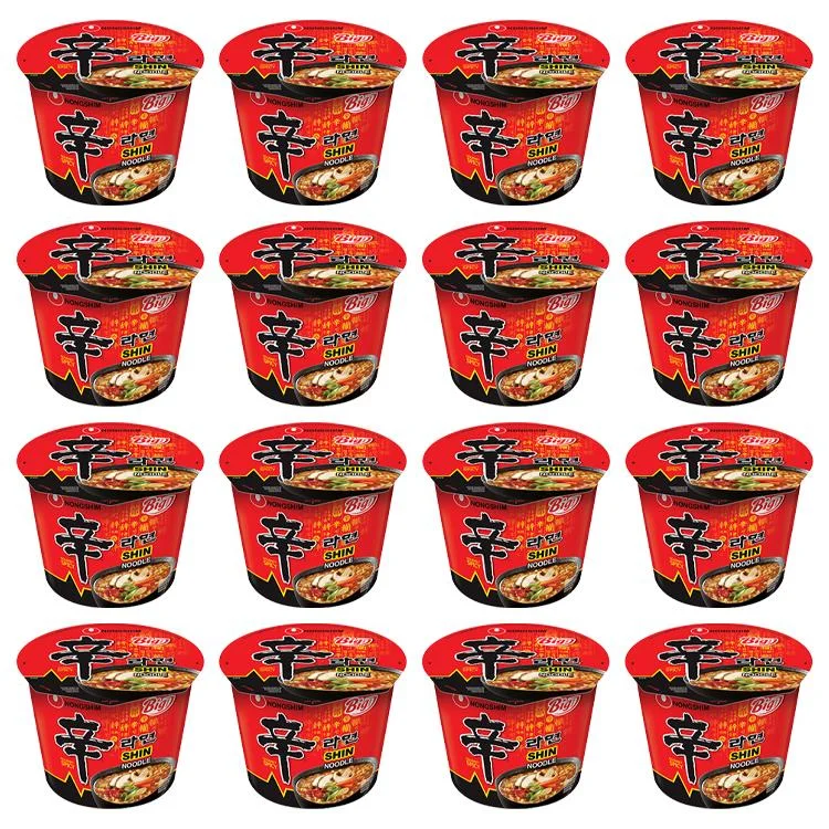 - Foldable and portable cat bagShin Ramyun 114g Big Bowl Instant Noodles - Pack of 16 - By Nongshim