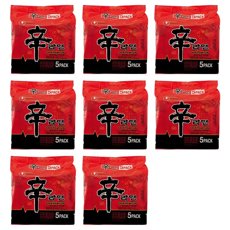 - Dog disposable foam shower gelShin Ramyun 120g Instant Noodles - Pack of 40 - By Nongshim