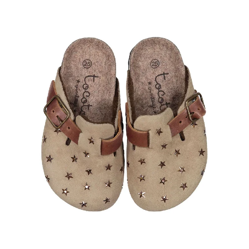 - Pet monitor with cameraTocoto Vintage Brown Suede Bio Clogs