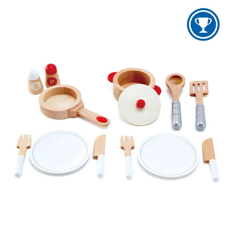 - Air box TSA certified check-inHape cook and serve set