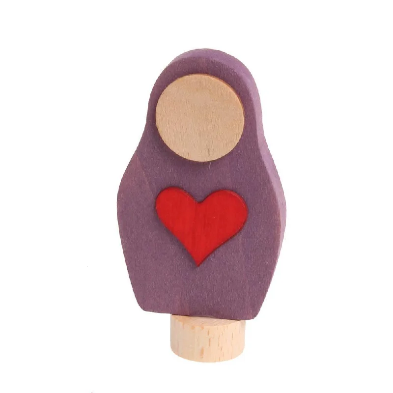 - Summer pet ice matGrimm's birthday ring deco matryoshka - red heart