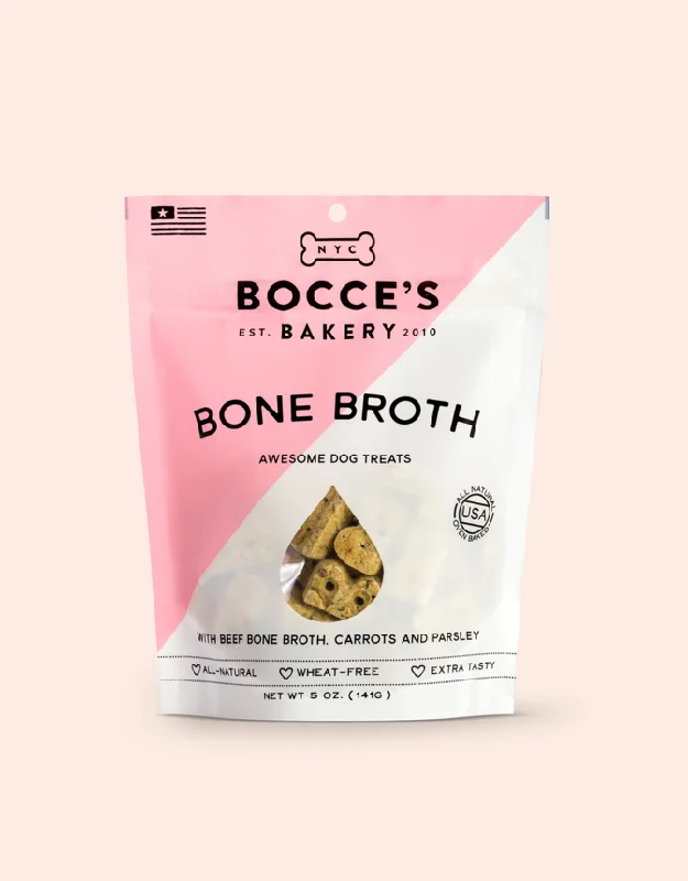 - Food for large dogsBocce's Bakery Bone Broth Dog Treat 5oz