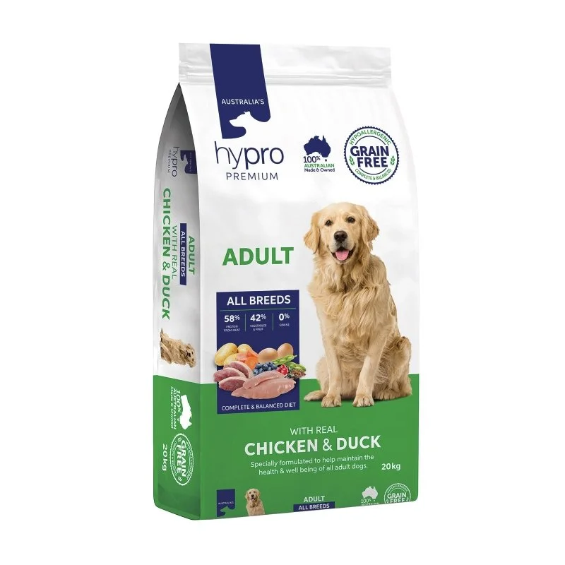  -Splash-proof food bowl AND Anti-choking slow food bowlHypro Premium Grain Free Chicken & Duck 20kg