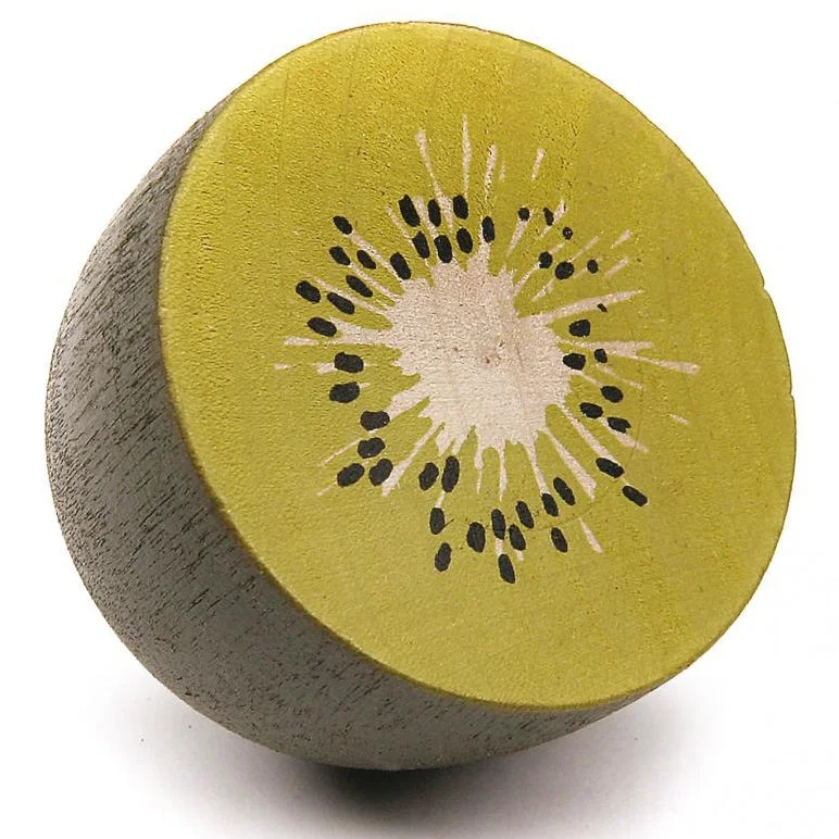 ---Erzi Half Kiwi Fruit Wooden Play Food