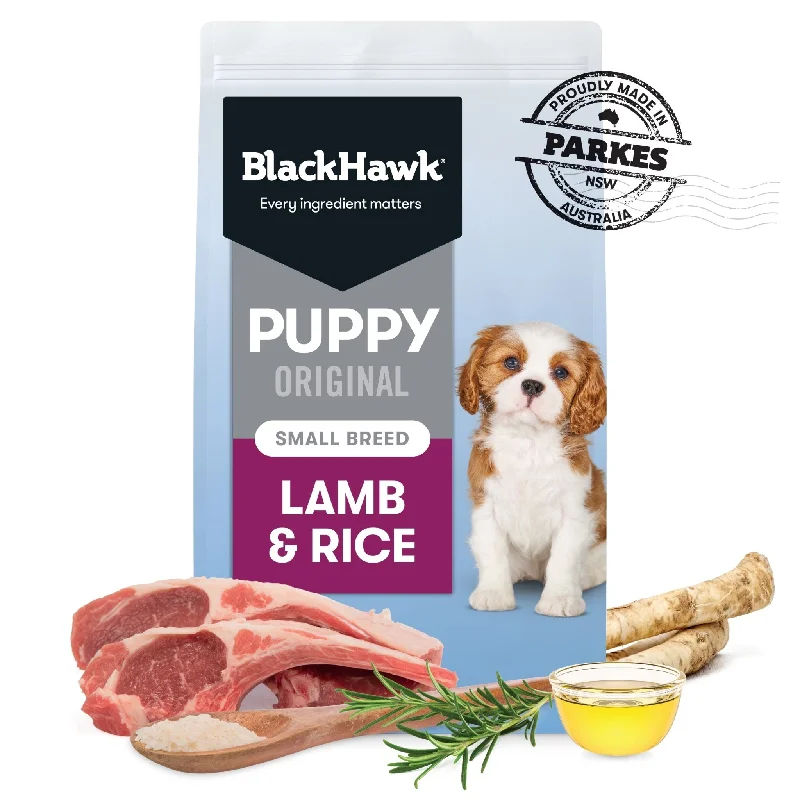 - Air box TSA certified check-inBlack Hawk Original Lamb & Rice Small Breed Puppy