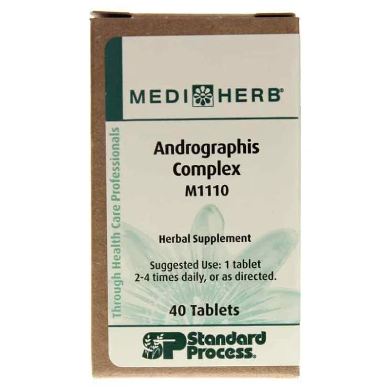 ---Standard Process MediHerb Andrographis Complex (40 count) #10080197