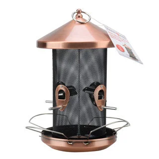 - Automatic induction pet water dispenserCopper Coated Mesh Tube Feeder