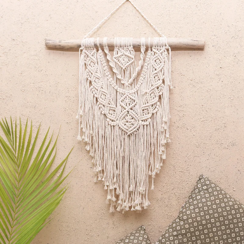 - Dog disposable foam shower gelBoho Splash Balinese Cotton Macrame Wall Hanging