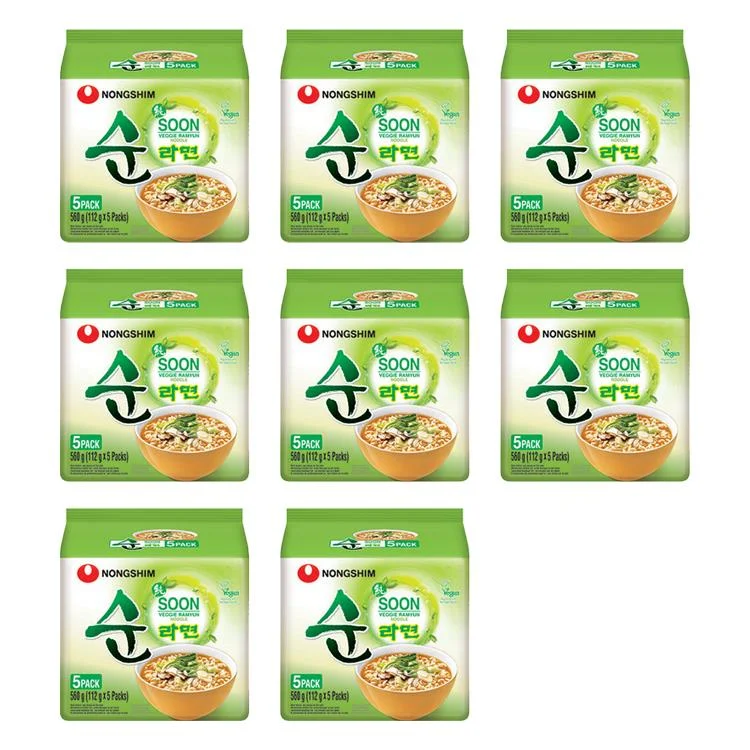 - Teething and chewing toys for puppiesSoon Veggie 112g Instant Noodles - Pack of 40 - By Nongshim