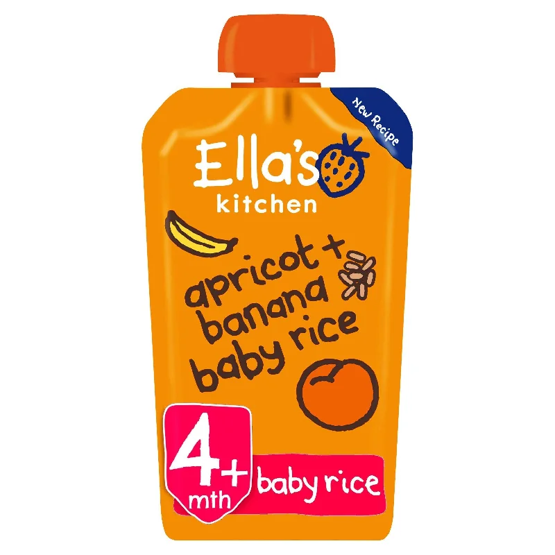 - Pet stroller can be taken on the planeElla's Kitchen Organic Apricot & Banana Baby Rice Baby Food Pouch 4+ Months 120g