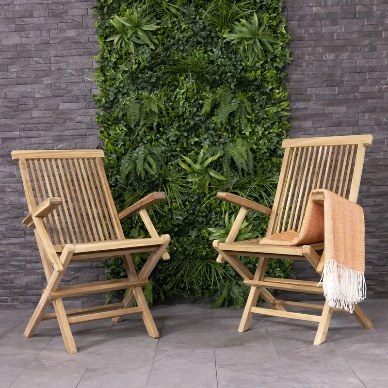 ---Essentials Garden Chair Set by Wensum - 2 Seats