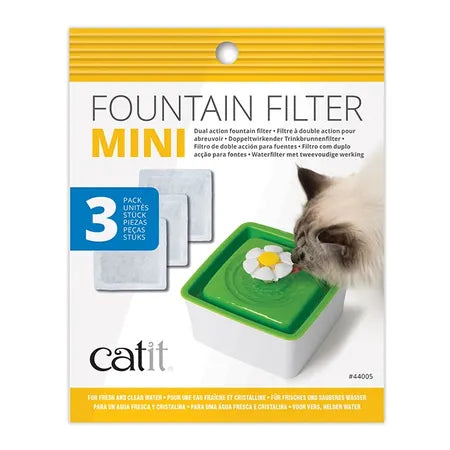 - Pet water dispenser UV sterilization versionCatit 2.0 Mini Cat Fountain Replacement Filter 3 Pack