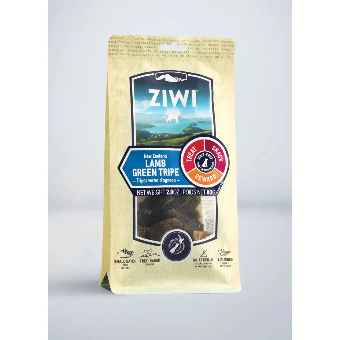 - Special food for senior dogsZIWI Dog Treats Lamb Green Tripe 80g